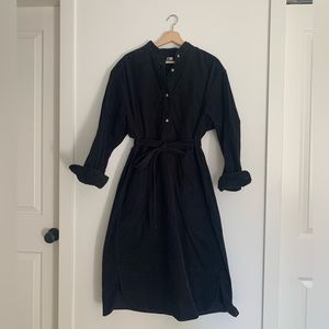 Uniqlo corduroy smock dress